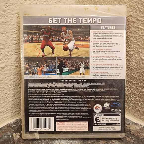 Game - NCAA Basketball 09 (NEW) - PS3 - Picture 2 of 8